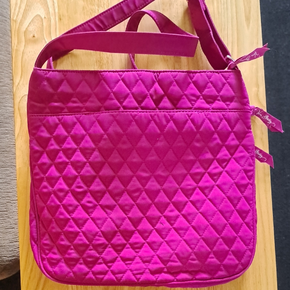 Vera Bradley Quilted Pink Shoulder Bag